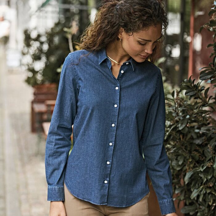 Women’s denim shirt (4005) Thumbnail