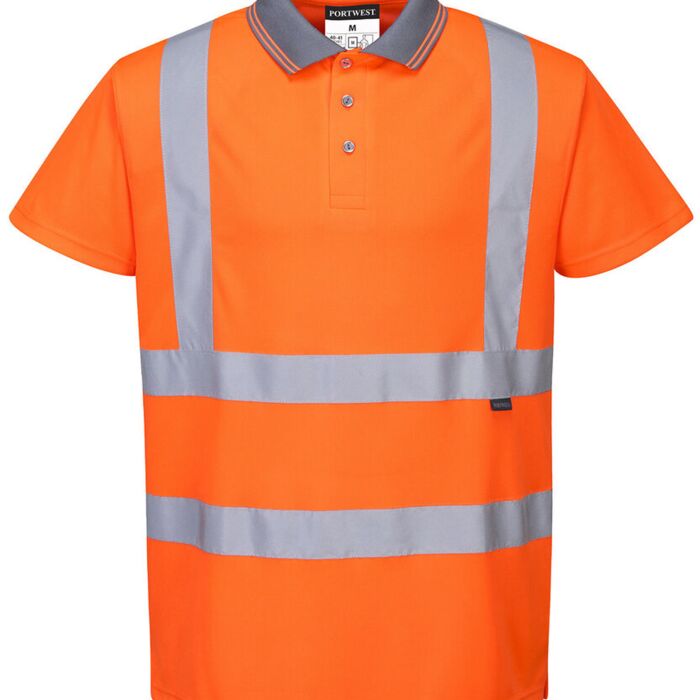Hi-vis short sleeved polo (S477/RT22) Thumbnail