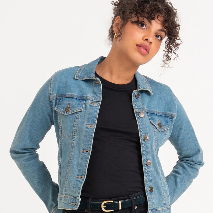 Women's Olivia denim jacket Thumbnail