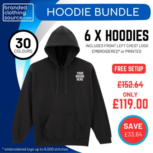 6 x Hoodies Bundle Thumbnail